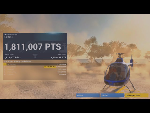 Microsoft Flight Simulator 2024 | 🏆 1st place Isla Holbox Precision Landing #pc#4k#FlightSim