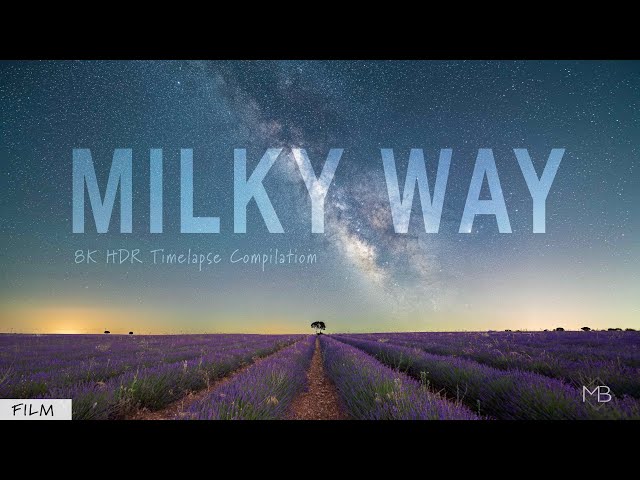 10 Years Milky Way Timelapse Compilation