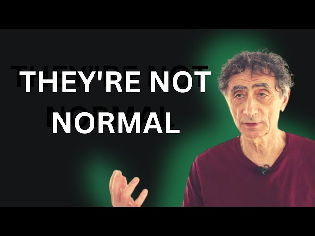 Self Actualized People Are In Odds With Society - Gabor Mate