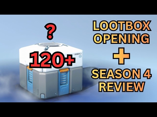 Масштабное открытие 120+ лутбоксов... и обзор 4-го сезона Overwatch