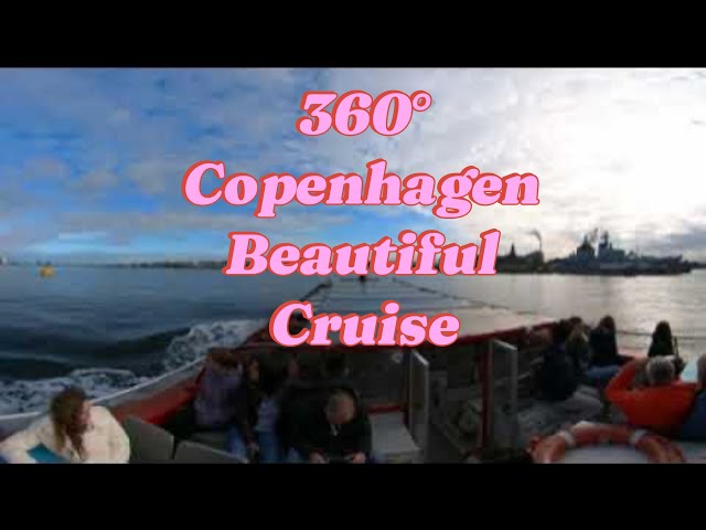 360° VR Copenhagen  Canal Cruise Nyhavn