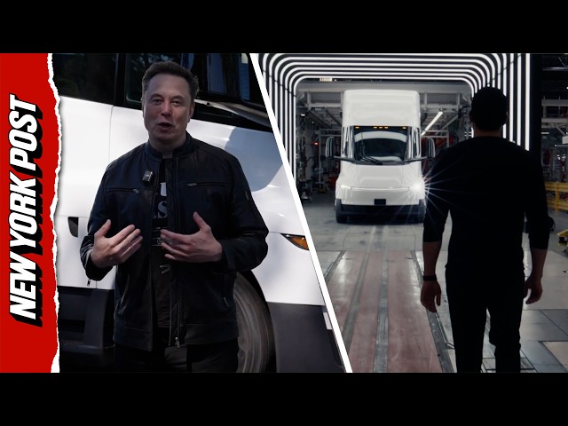 Elon Musk Reveals Self-Driving Tesla Semi: ‘Gonna Be the Funnest Truck to Drive’