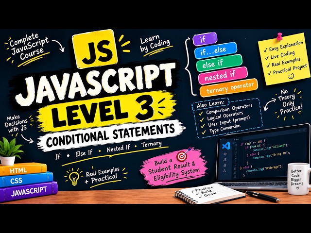 JavaScript Conditional Statements|2026