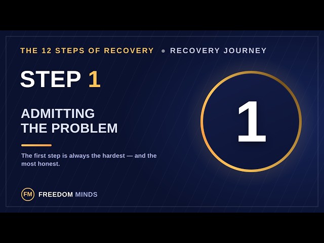 The 12 Steps of Recovery — Step 1: Admitting the Problem | Recovery Journey