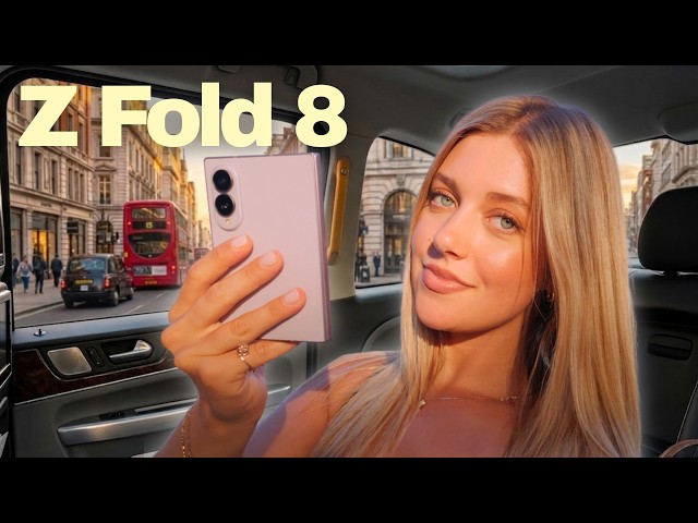 Samsung Galaxy Z Fold 8! Day in the Life Review!