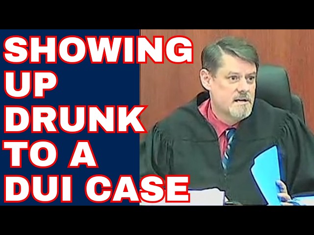 Judge Shows No Mercy On DUI Defendant Showing Up Drunk To Court