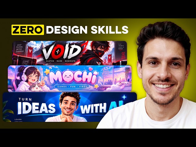 How to Make a YouTube Banner with AI (Full Guide)