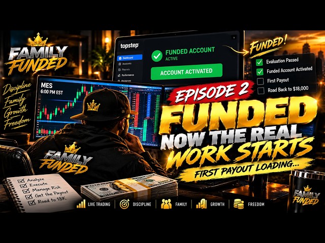 TOPSTEP FUNDED! My First Trade on the Funded Account