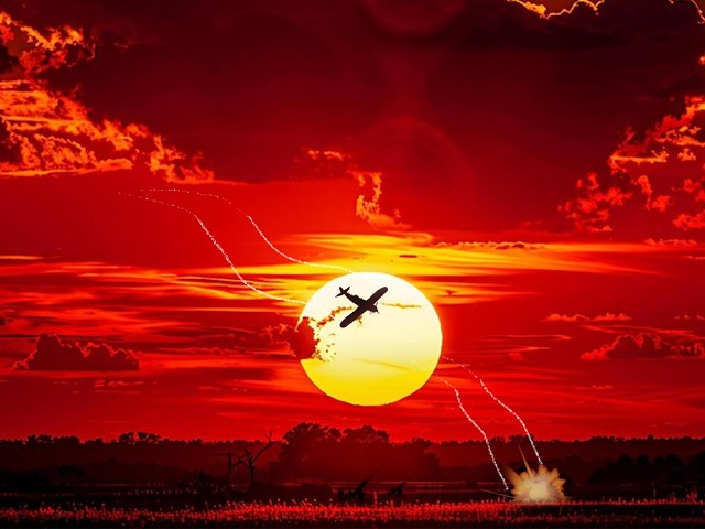Outnumbered but not outgunned, Flying Highlights 1