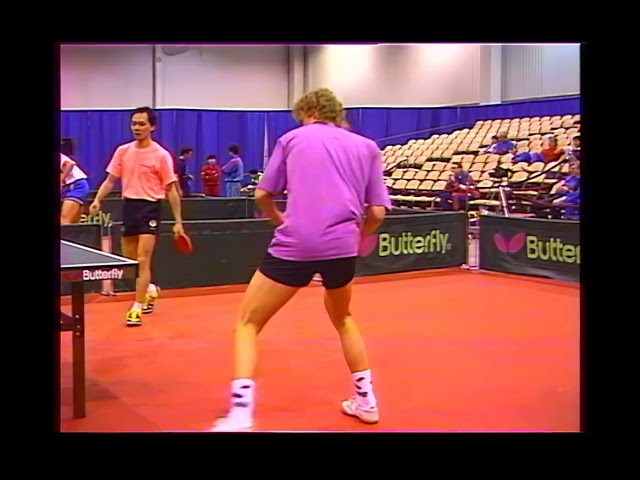 Mazunov Brothers (RUS) - Practice at the 1992 World Double Cup