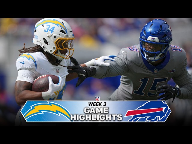 Los Angeles Chargers vs. Buffalo Bills Game Highlights | NFL 2026 Season Week 3