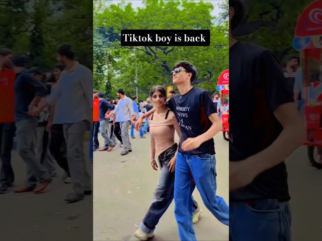 🔥 TikTok Boy Is Back! जंतर मंतर Protest में फिर मचाया धमाल 😱ll#TikTokBoy#Protest#Shorts#YTShorts