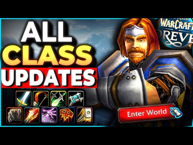 ALL 9 Classes NEW Abilities & Talents in WoW Forever! Spells Talents & More!