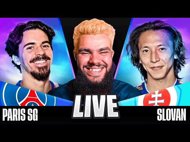 🔴PSG 6-1 Bratislava • Champions League [LIVE WATCH ALONG]