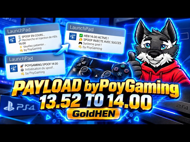 PS4 13.52 Jailbreak - Spoof To 14.00 GoldHEN ! 😱