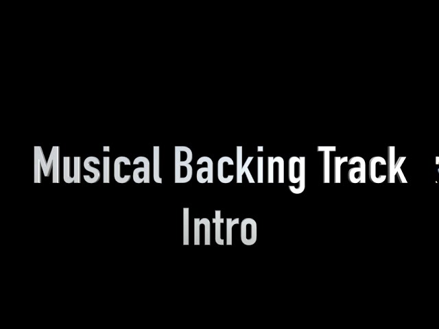 Musical Style Backing Track Without Lyrics