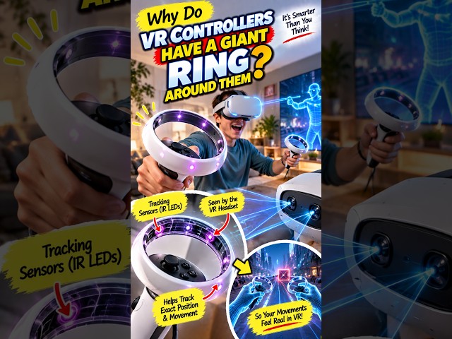 Why Do VR Controllers Have a Giant Ring? 🥽 The Real Reason Explained!