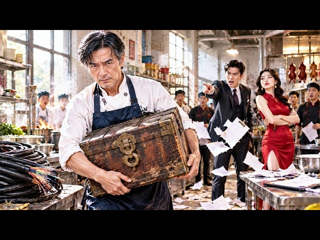 Betrayed by Son,the old Chef just Silently Clutched an Heirloom Box—24h Later,His Son Regretted It!