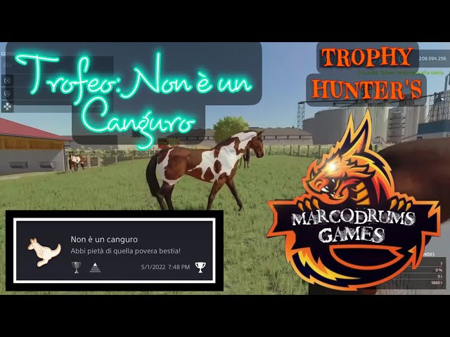 It's Not a Kangaroo Trophy in Farming Simulator 22 by Marcodrums Games