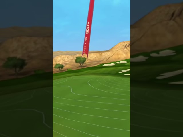driving the green and catching the slopes