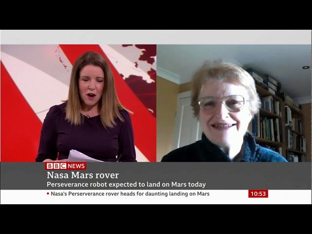 Nasa Perseverance to land with Sue Horn  BBC Report