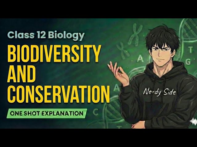 🔥 Biodiversity and Conservation | Class 12 Biology One Shot