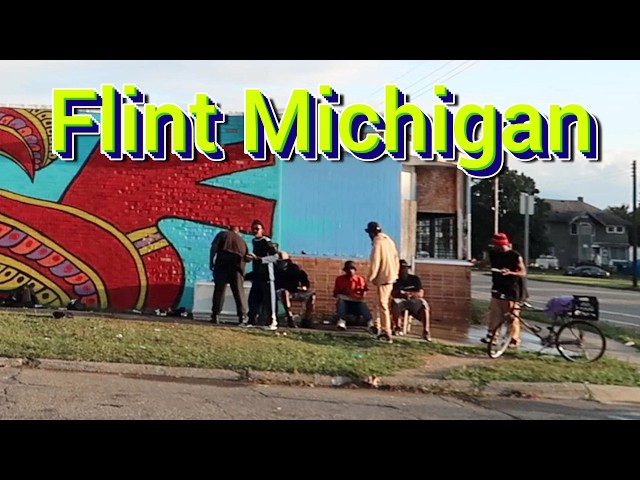 EXPLORING THE STREETS OF FLINT MICHIGAN / RESIDENTS STILL DON'T  TRUST THE WATER
