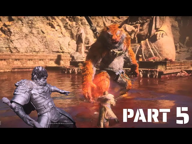 Black Myth: Wukong - Episode 5: Defeating the Tiger Vanguard and Chapter 2 Bosses (4K UHD 60FPS)