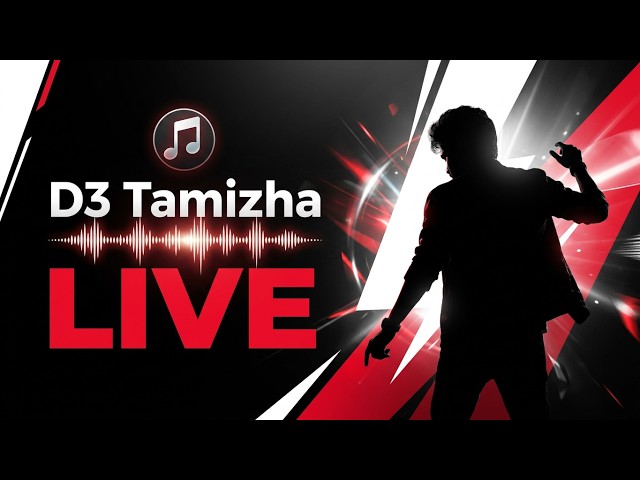 Tamil Music | 24x7 Live Stream + Chat | LoFi | Remix | Cover Songs | Melody | Tamizhi | D3 Tamizha