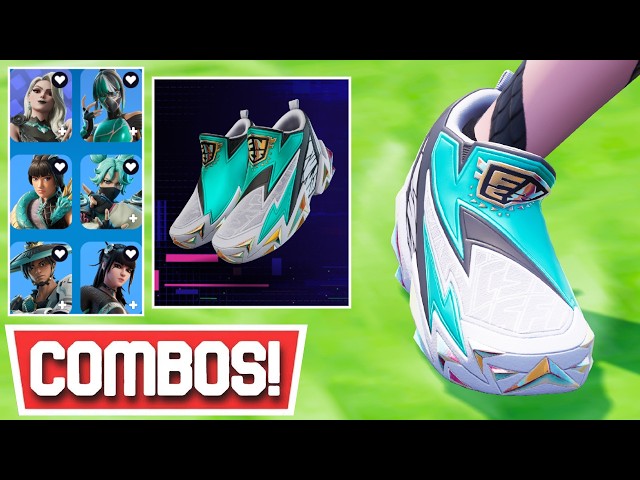 *NEW* BEST CHAMPION'S CHARGERS KICKS COMBOS! | Fortnite