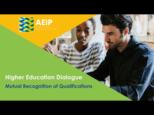Higher Education Dialogue: Mutual Recognition of Qualifications Pathways