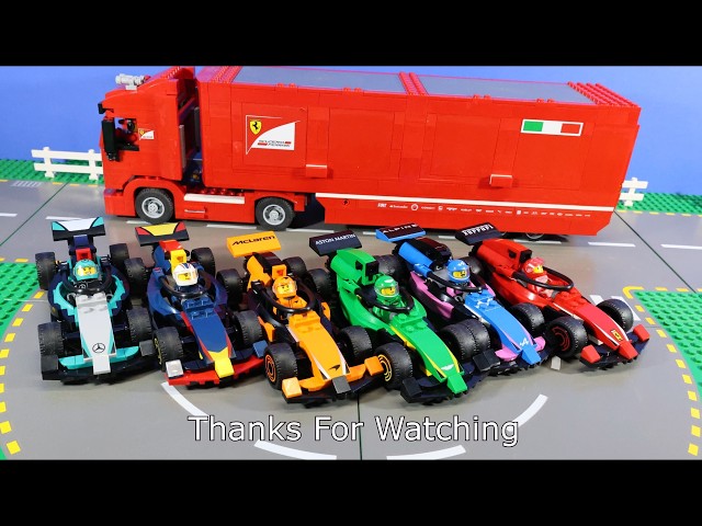 All LEGO City Formula 1 Cars 2025