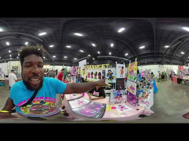 VR 360 Tour of Powerhouse Comic Con 2019