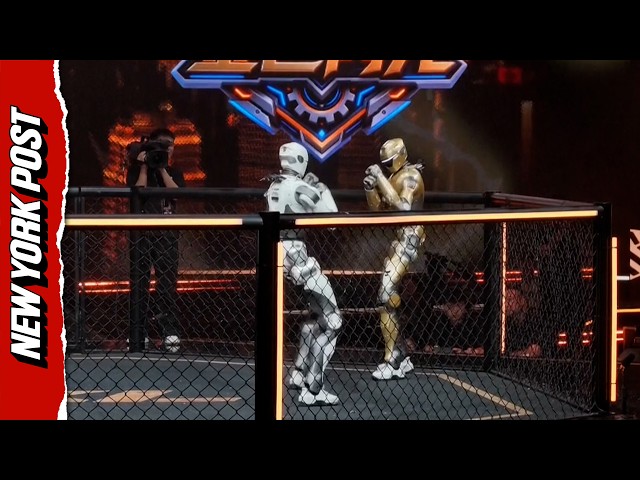 Humanoid Robots Trade Blows at Shanghai's Premier URKL Clash
