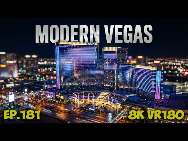 Ep.181 The $9.2 Billion Gamble: How ARIA Redefined the Modern Las Vegas Experience 8K VR180 3D