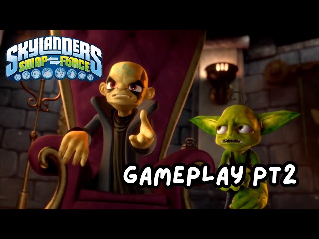 Skylanders Swap Force - Gameplay(Part 2 Nightmare Mode)