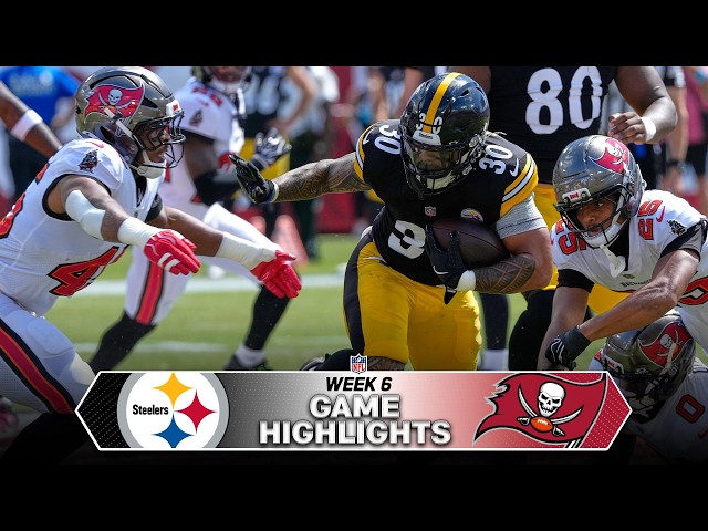 Pittsburgh Steelers vs. Tampa Bay Buccaneers Game Highlights | 2026 NFL Season Week 6