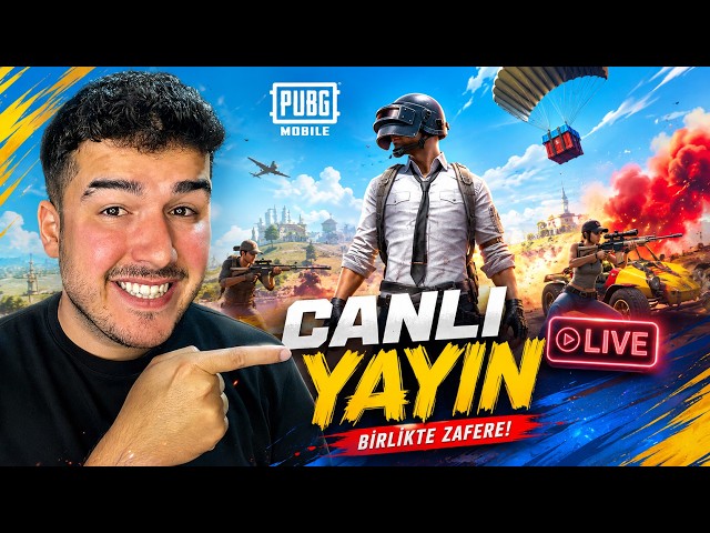 FATİHE ADIM ADIM! FULL RUSH PUBG MOBILE CANLI YAYIN