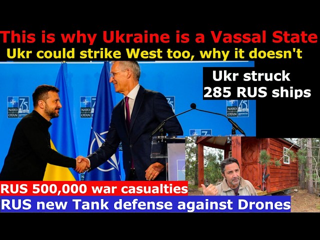 Why Ukr is not striking West yet? RUS advances, loses 500,000 troops. Ukr strikes 285 RUS ships.