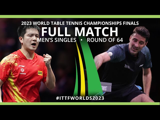 FULL MATCH | FAN Zhendong vs Panagiotis GIONIS | MS R64 | #ITTFWorlds2023