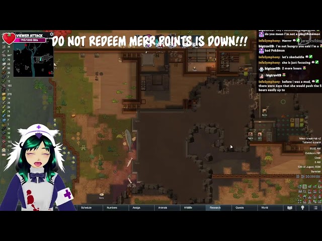 stardew valley collab again today! rimworld after on today's stream... =^_^=