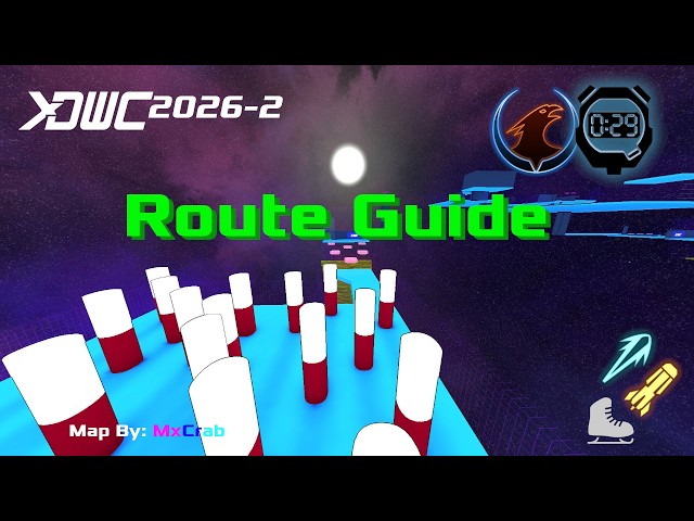 Round 2 Map Walkthrough | xdwc2026-2 | Noob Friendly Guide to Xonotic Defrag World Championship 2026