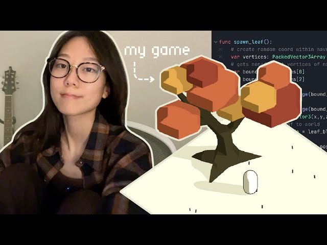 Designing & coding a tiny cozy game ⟡ blender 3d, rearranging my room, how I self-learn