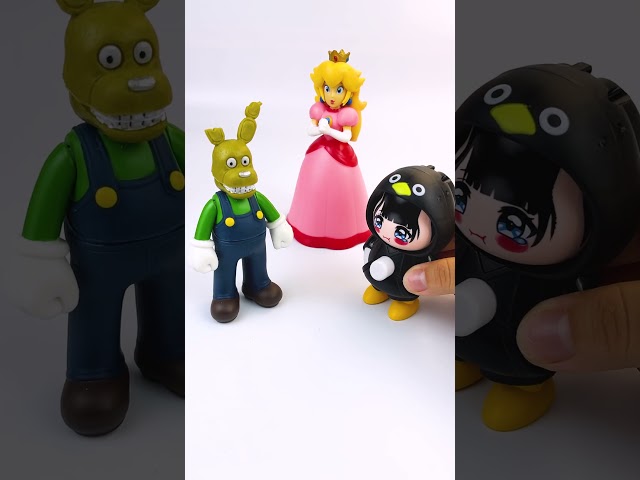 Unboxing Super Mario Bros and Princess Peach cute toys #mario #princess