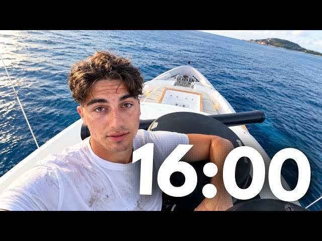 My Routine Aboard a Yacht | pt.1