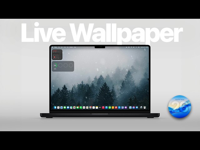 How to Setup Live Wallpapers on Mac!