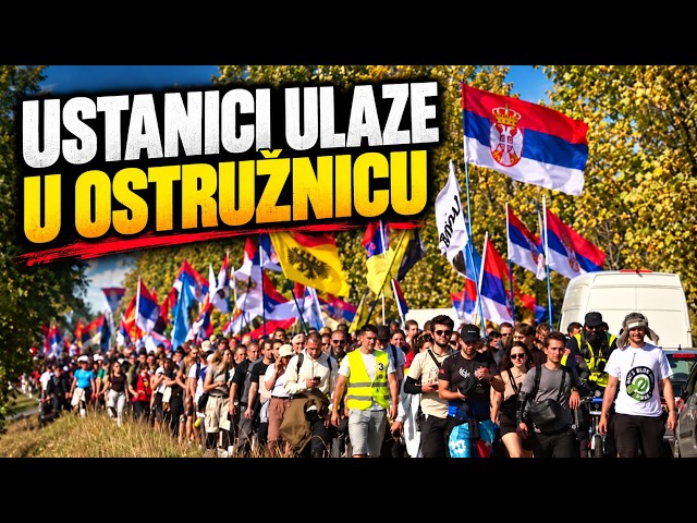 UŽIVO: Studenti nadomak Beograda - Ustanički potomci oslobađaju Srbiju!
