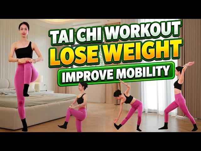 25-Min Tai Chi Workout 🔥 Lose Weight, Burn Belly Fat & Improve Mobility