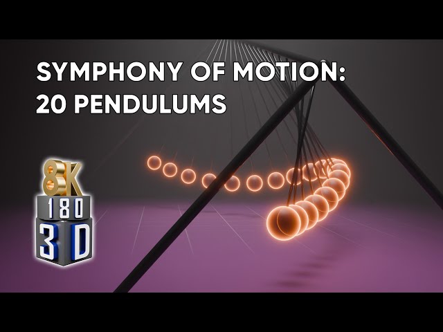 Symphony of Motion | Hypnotic Physics in 180° 3D 8K VR