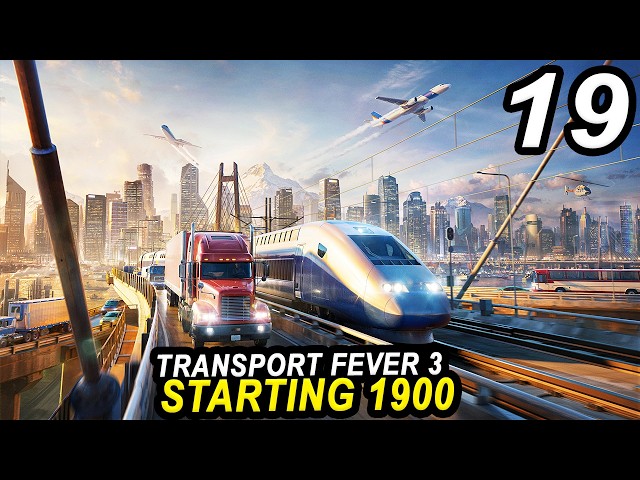 Building a METRO Line - Transport Fever 3 | FULL GAME Lets Play Part 19